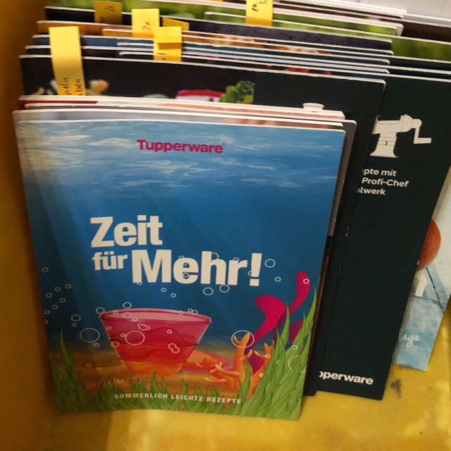 Rezept Heft Tupperware 