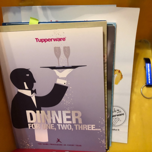 Rezept Heft Tupperware 