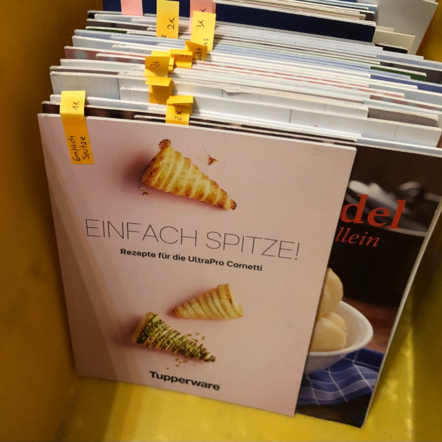Rezept Heft Tupperware 