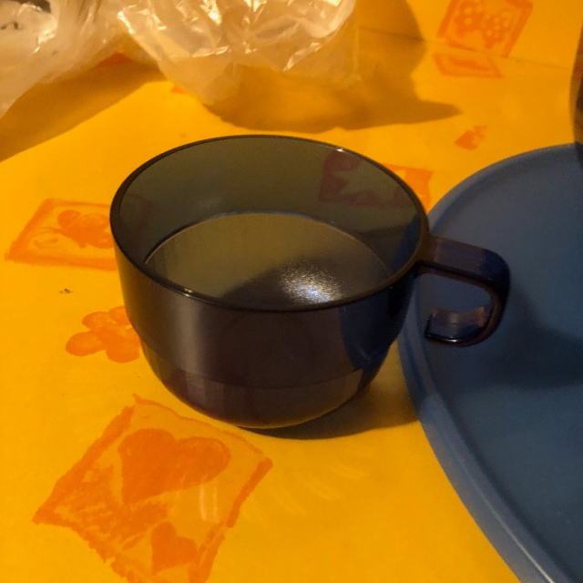 Schale & Tassen  & Kelle für Bowle