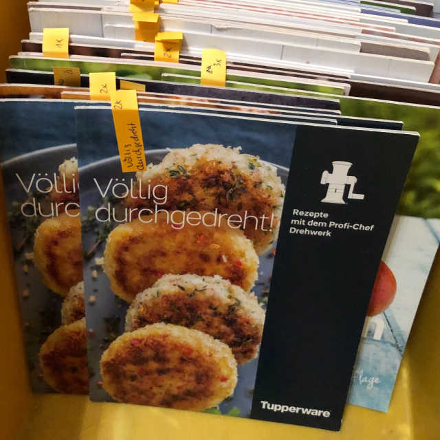 Rezept Heft Tupperware 