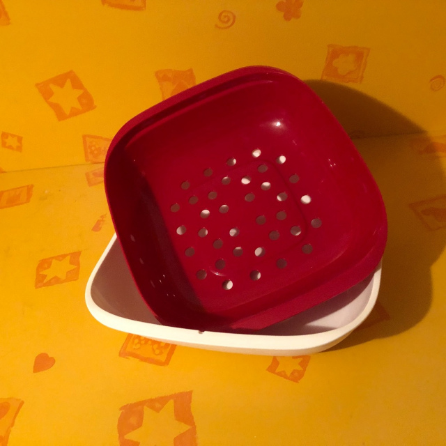 Allegra Antipasti Servierer Sieb Eckig