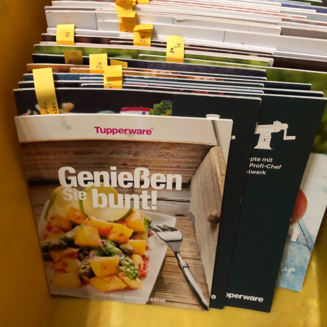Rezept Heft Tupperware 