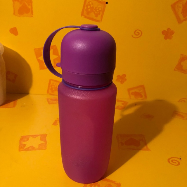 Trinkflasche lila 