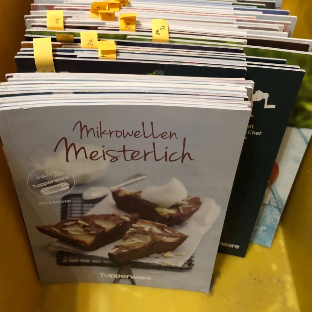 Rezept Heft Tupperware 