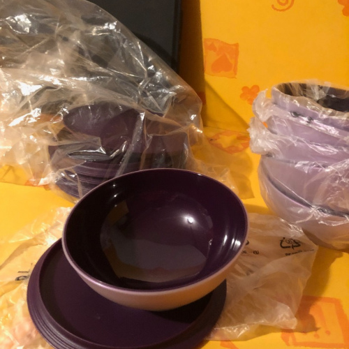 Allegra Dessert Schalen (2) versch. Farben