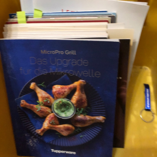 Rezept Heft Tupperware 