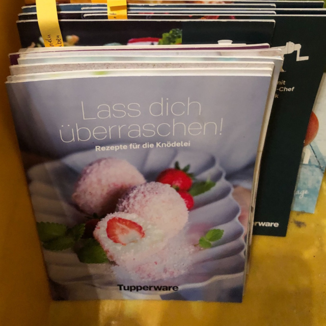 Rezept Heft Tupperware 