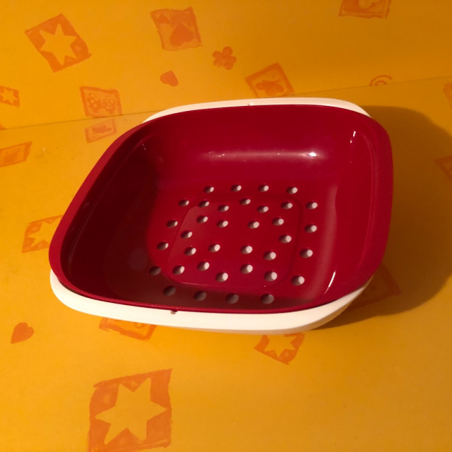 Allegra Antipasti Servierer Sieb Eckig