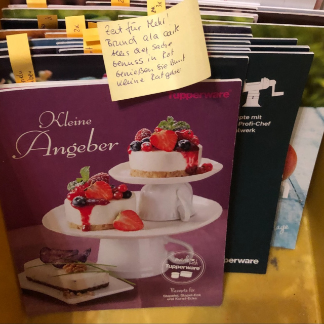 Rezept Heft Tupperware 