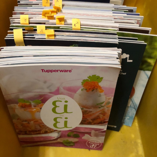 Rezept Heft Tupperware 